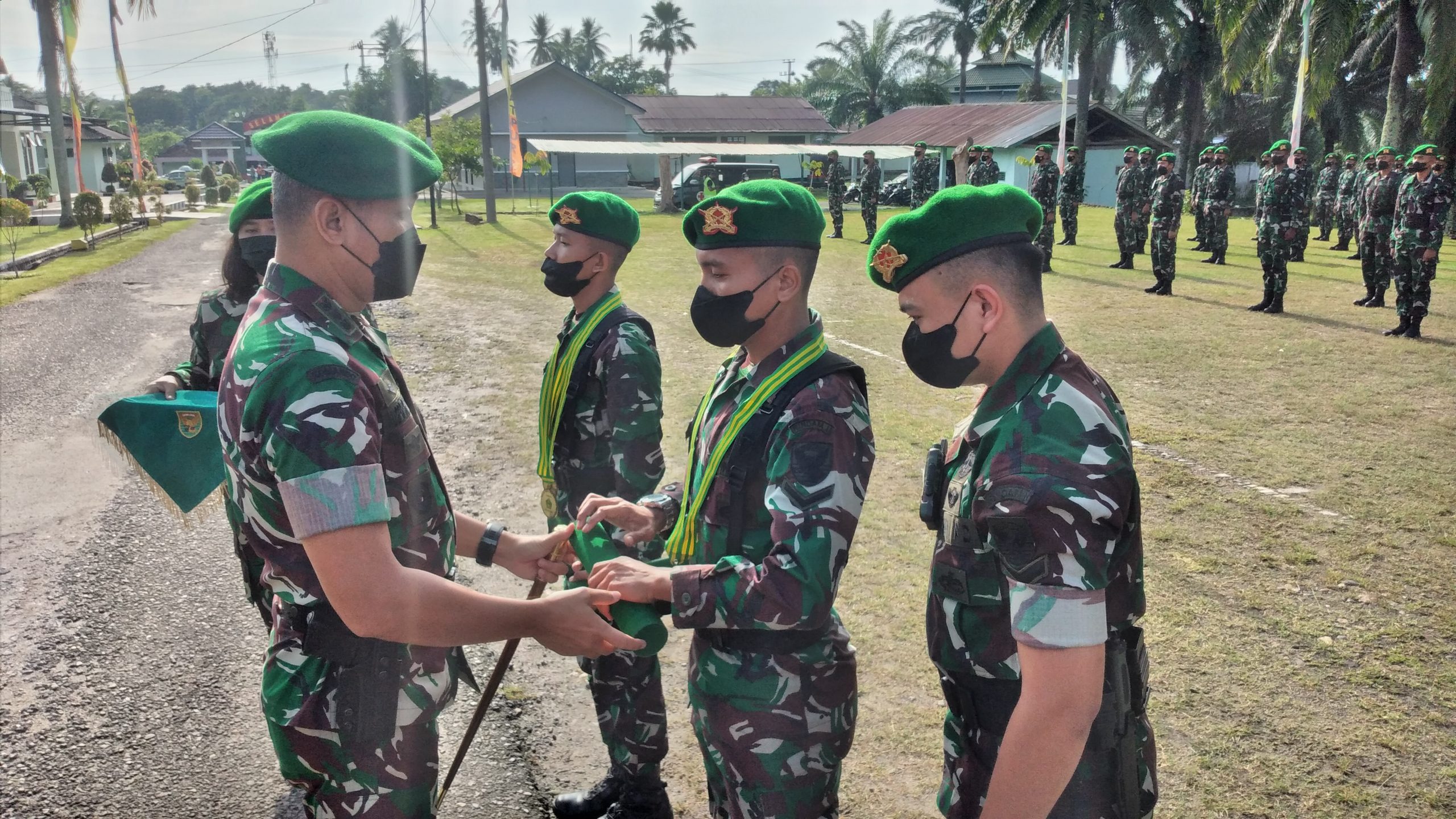 Danrindam II Sriwijaya Resmi Tutup Pendidikan Dikjur Bintara Infanteri  Di Dodiklatpur Baturaja