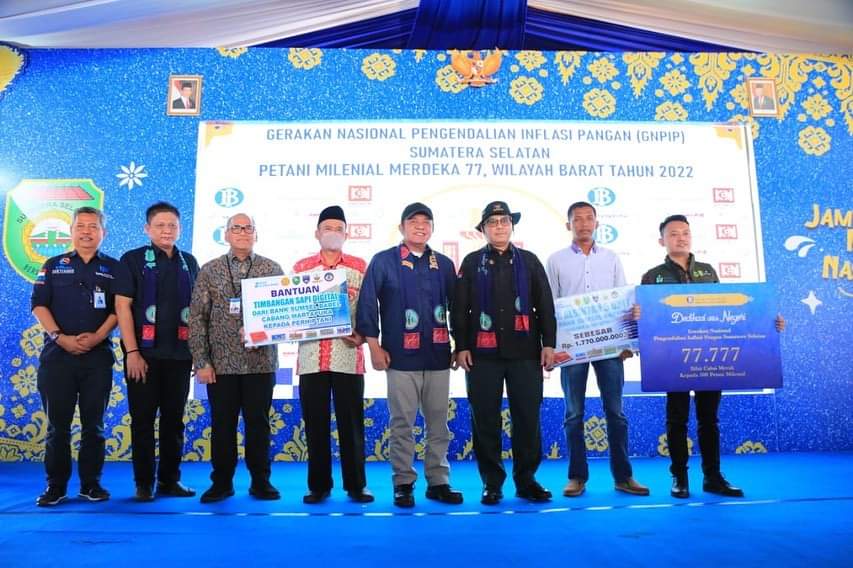 Wamentan RI Buka Jambore Petani Milenial di Kabupaten OKU Timur, 500 Peserta Turut Hadir