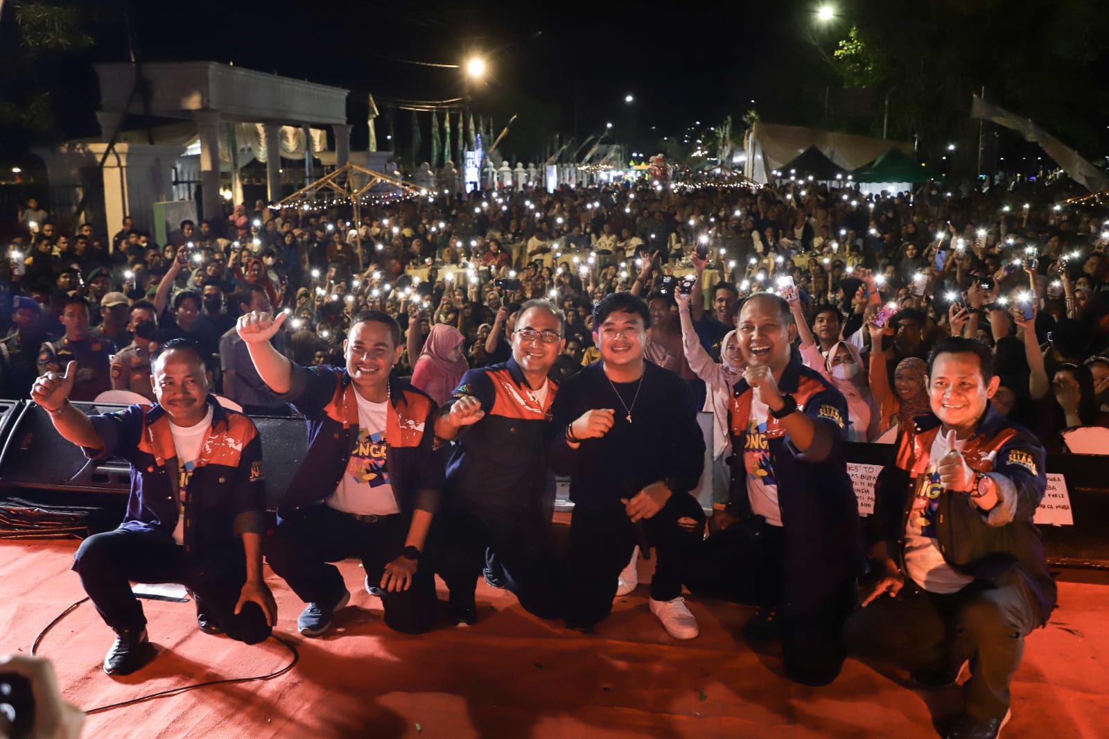 Meriah, Ribuan Warga Muba Tumpah Ruah Ramaikan Festival Bongen