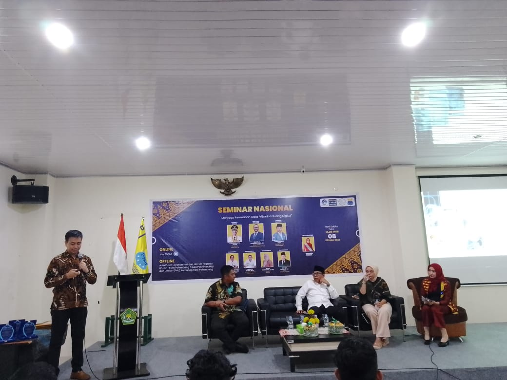 Bersama Kementerian Kominfo RI, PC PMII Kota Palembang Gelar Seminar Literasi Digital