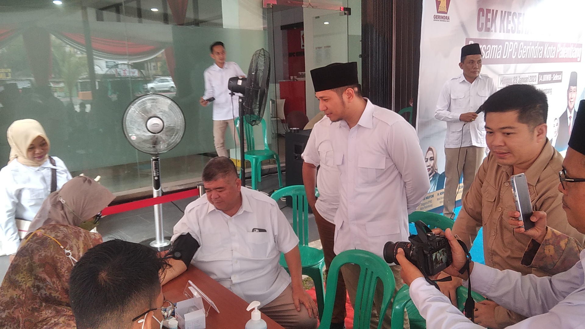 Jelang Pemilu, DPC Gerindra Palembang Pasang Target 10 Kursi DPRD