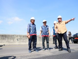 Herman Deru Pastikan H-10 Lebaran Tol Palembang-Kayuagung Sudah Kondisi Mantap 