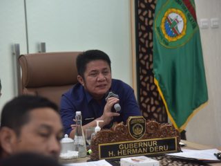 Serius Antisipasi Bencana Kekeringan dan Karhutla, HD Keluarkan SK Gubernur Terkait Izin TMC
