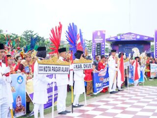 Gubernur :  Karnaval Seni Budaya Salah Satu Cara Menjaga Kelestarian Budaya Sumsel  