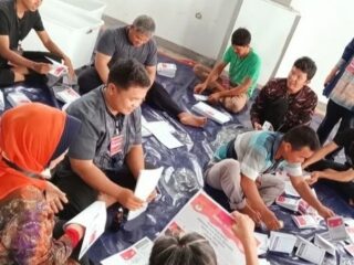 KPU Palembang Catat 2.272 Surat Suara Rusak Jelang Pemilu