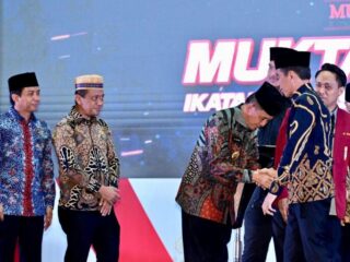 Pj Gubernur Dampingi Presiden Jokowi Membuka Muktamar IMM XX di Palembang