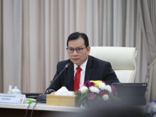 Pj Gubernur Pimpin Rapat Percepatan Penyelesaian Pembangunan Tol Kayu Agung- Jambi